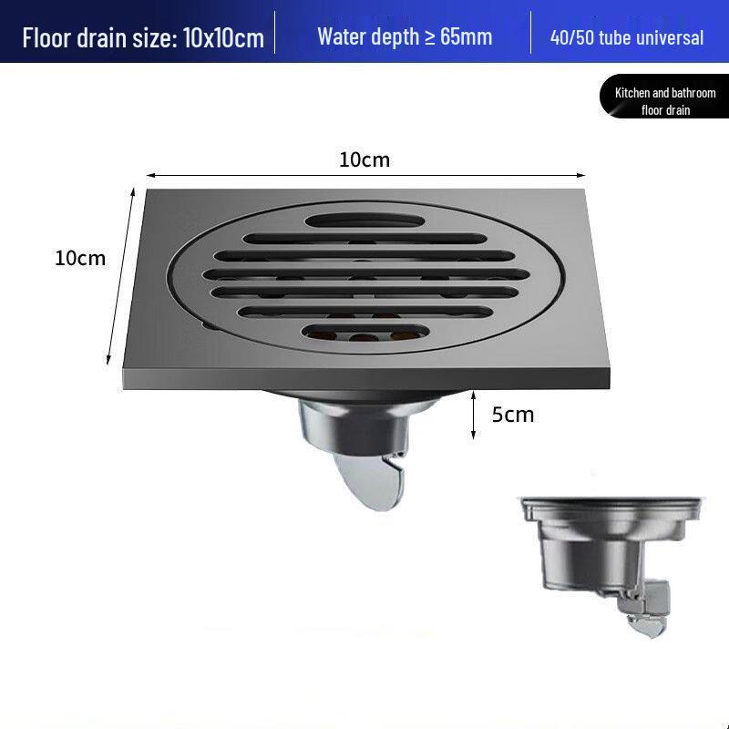 

MDNG 10x10cm Square Floor Drain