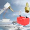 Tuyau Flexible Siphon de Carburant en Plastique et Métal avec Filtre Remplaçable 7-0948 Convient Pour Systèmes Marins E10 E85 Éthanol