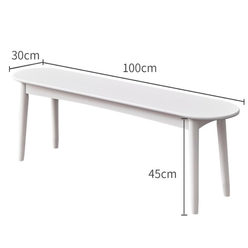 Solid Wood Benches Dining Stools Living Room Multifunctional Wooden Stool Entrance Luxury Rectangular Footstools Furniture