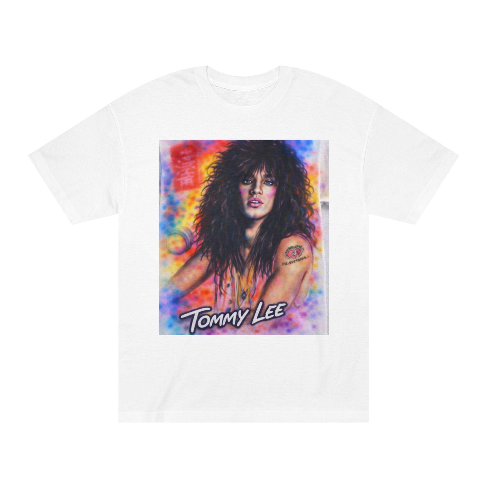 Tommy Lee of Mötley Crüe | Airbrushed Tee S