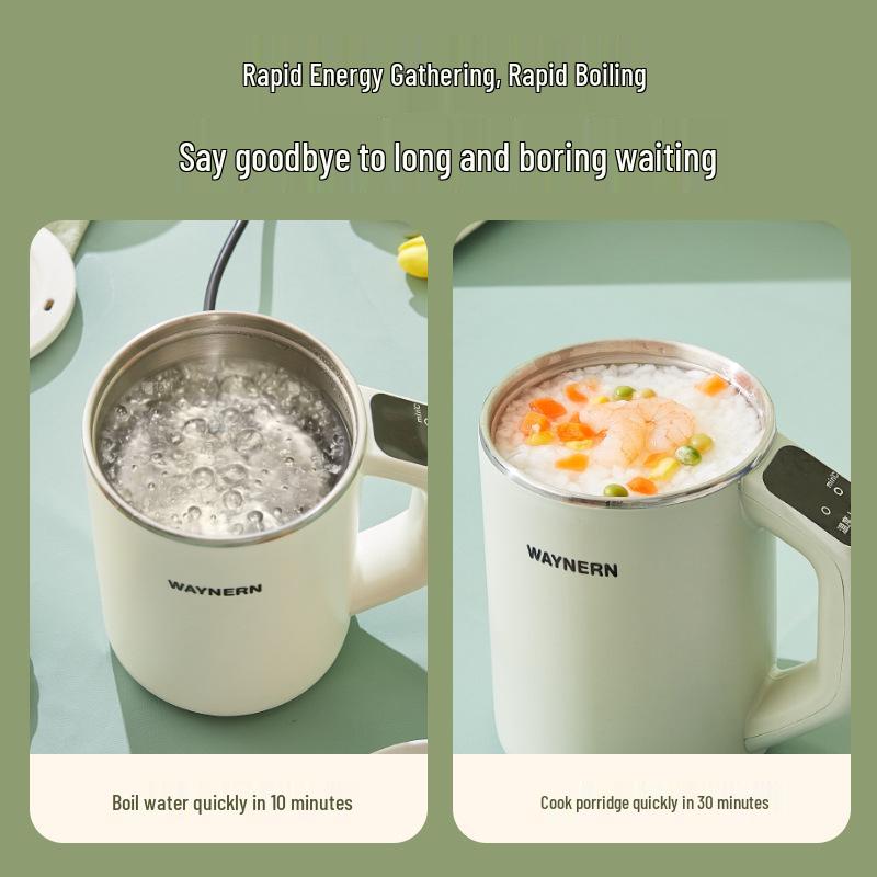 Portable Multifunctional Electric Heating Cup and Travel Kettle