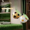 Football Shaped Hanging Air Freshener Long Lasting Fresh Scent Lovely Creative Design for Car Bedroom Bathroom Kids Gift
