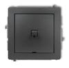 Deco Single Pole Switch American Style Matte Black 12Dwpus-1