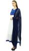 Atasi White Designer Party Wear Anarkali Suit With Churidar Salwar Ethnic