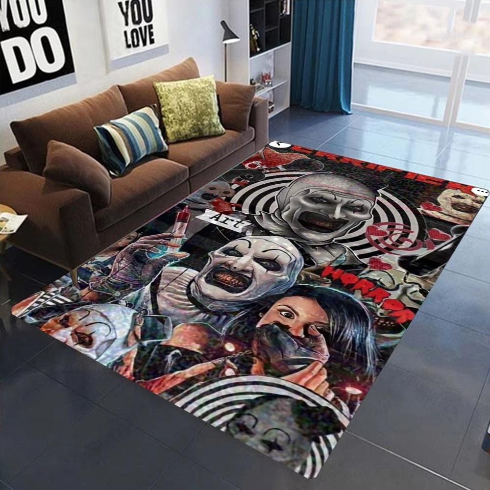 New Halloween Carpet Horror Figure Pattern Rug Decoration Living Room Bedroom Outdoor Terrace Garden Home Rooms Beautiful Mat