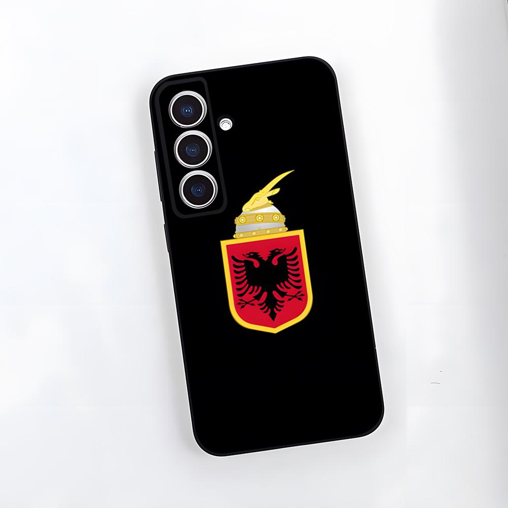 

Albania Logo Phone Case For Samsung A25 A13 A33 5G A54 A36 A35 A56 A52 A14 Shockproof Soft Cover Samsung A33 5G