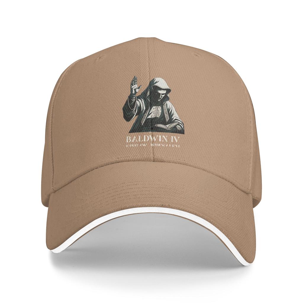 King Baldwin IV Casual Baseball Cap Running Hippie Trucker Hat Summer Wholesale Couple Women Design Baseball Caps