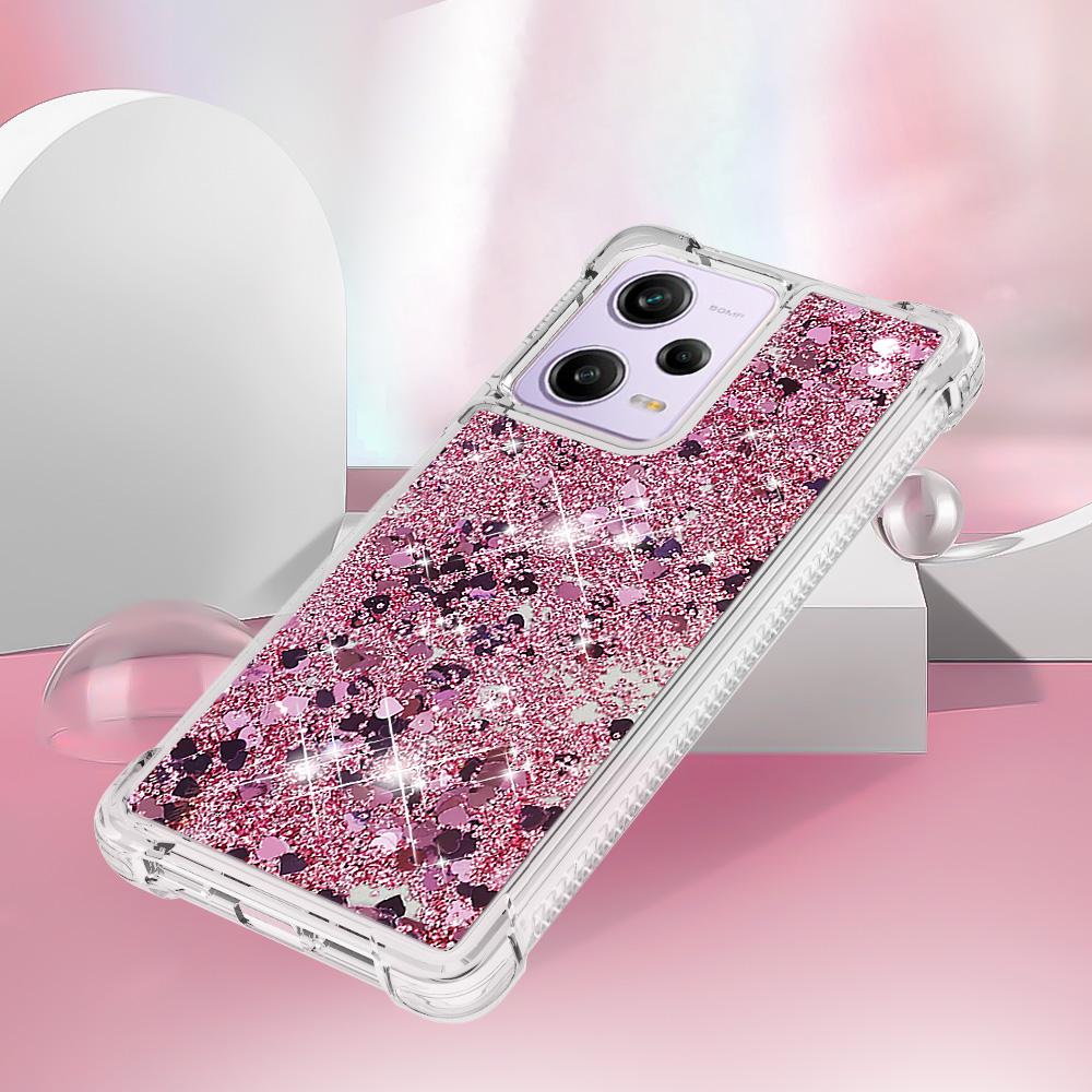 For Xiaomi Redmi Note 12 Pro 5G/Note 12 Pro Speed 5G/Poco X5 Pro 5G TPU Case Glitter Quicksand Shockproof Phone Back Cover
