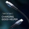 5A Fast Charging Type-c to Type-c Advanced Color Data Cable Is Suitable for All Type-c Interface Devices