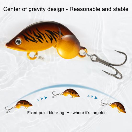 5Pcs Fishing Baits Artificial Lures Treble Hook Design Realistic Compact Design Portable Bionic Shrimp Lures Fishing Tools