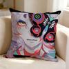 Anime MMononoke Cool KKusuriuri  Square DoubleSided Printed Pillow Case Bedroom Bedside Pillow Sofa Cushion Cover