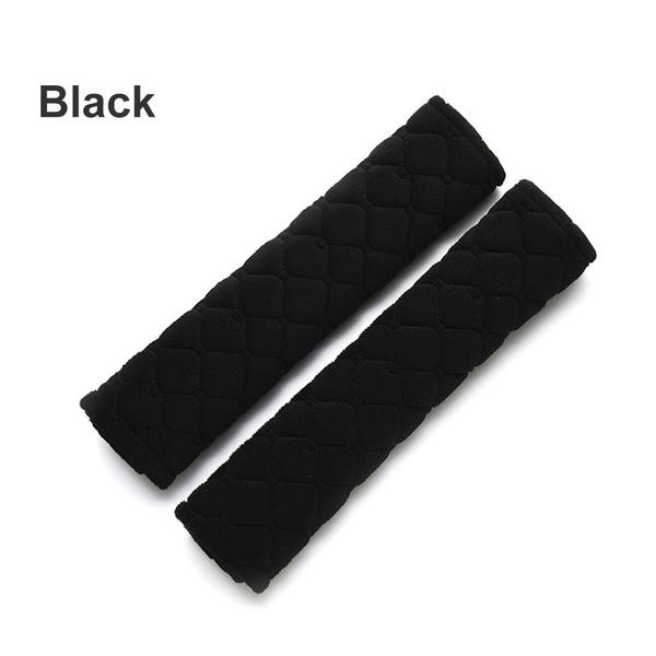 

2PCS Ремінь безпеки для дорослих дітей Товста плюшева тканина Автомобільні ремені безпеки Подушка М’яка захисна накладка для плечей Подушка Ремінь безпеки для шиї 2pcs чорний