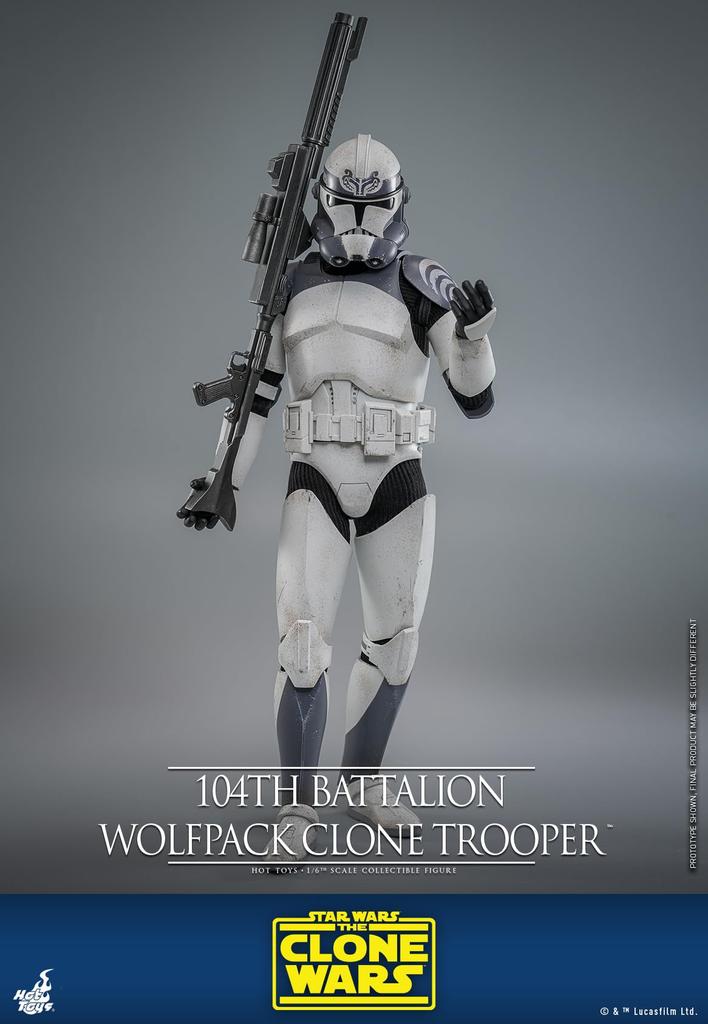 Television Masterpiece Star The Clone Wars Clone Trooper Scale Figure Wars (Wolfpack/104th Legion) 1/6