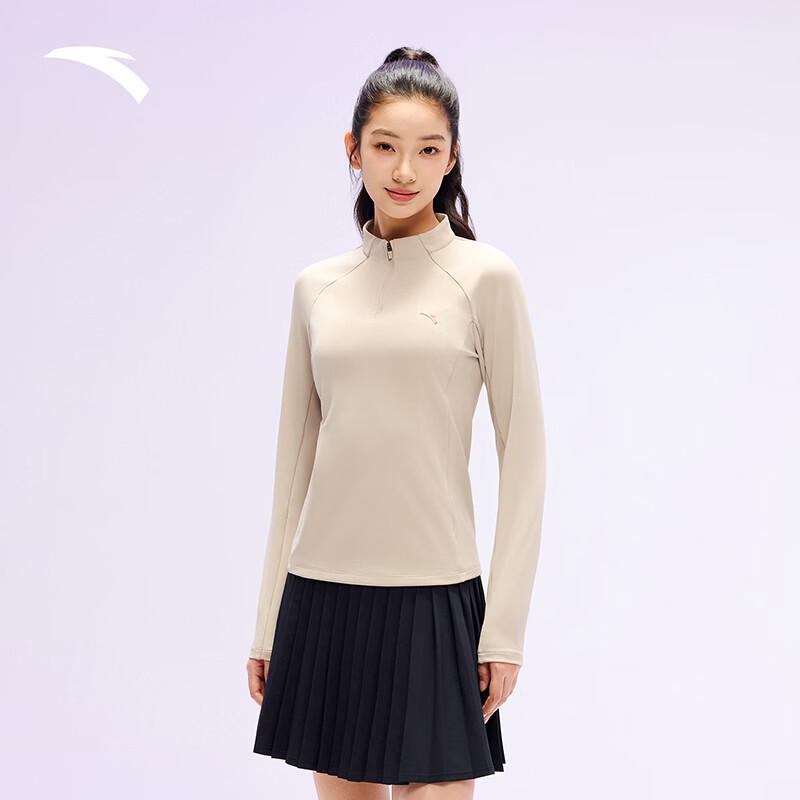

Anta Women s Half-Zip Long Sleeve Sports Top XL