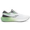 Saucony Surge 1 Gradient Lace-Up Breathable TPU Shock Absorbing Non-Slip Durable Low-Top Running Shoes Men sneaker White Green S28179-1