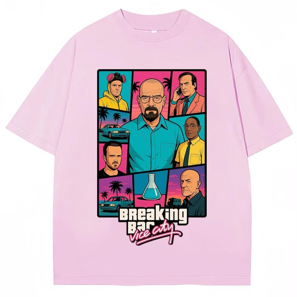 

Breaking Bad Heisenberg Better Call Graphic T Shirt Unisex Women Fashion Vintage Short Sleeve pure Cotton Casual Tshirts Gift 4XL