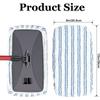 Mop Heads Replacements for Ocedar Hardwood Floor 'N More Microfiber Mop, 3 Pack Mop Refills for O-Cedar Hardwood Floor 'N More Microfiber Mop, 15 X 8