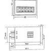 Danlong DH48S Time Relay, 2Z/1Z Pin, 220V/24V Preset Electronic Relay.