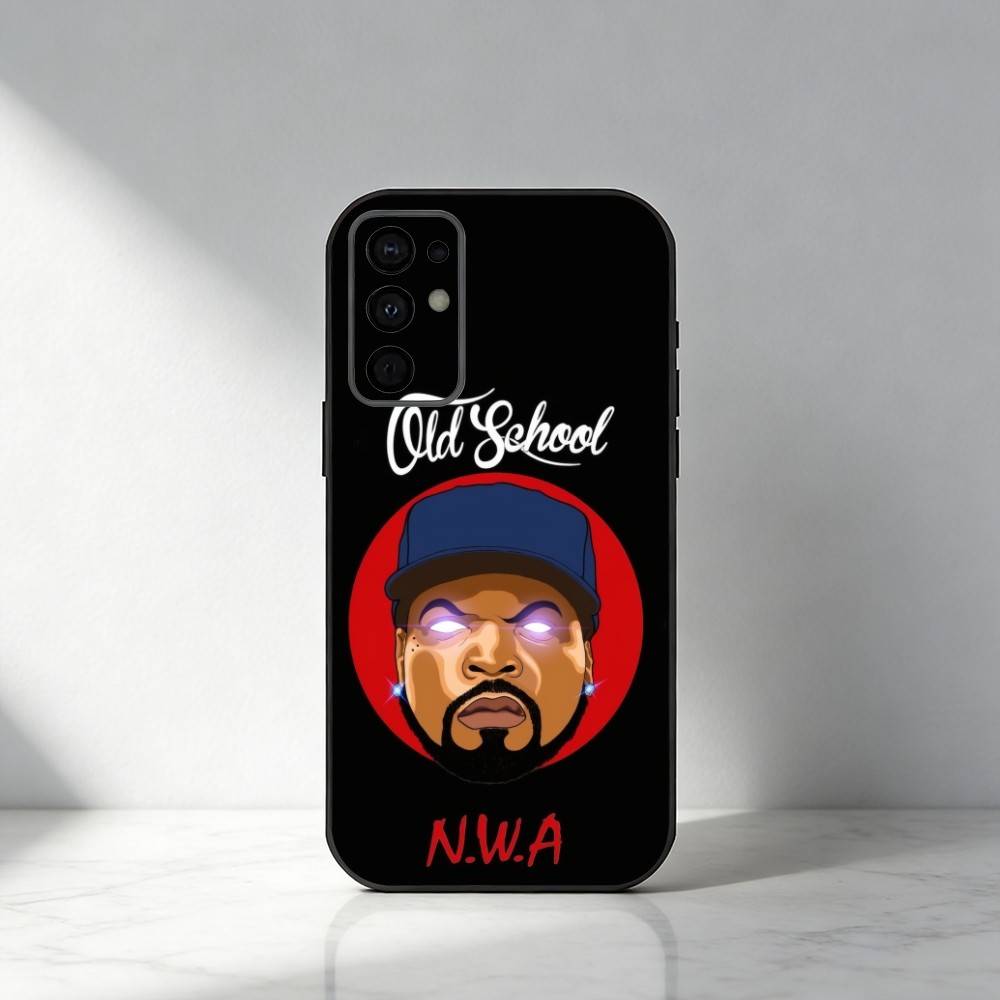 

N.W.A. Ice Rapper Cube Phone Case For Samsung S25,S24,S21,S22,S23,S20,Ultra,S26,Plus,Fe,Note,5G Black Cover Samsung S25