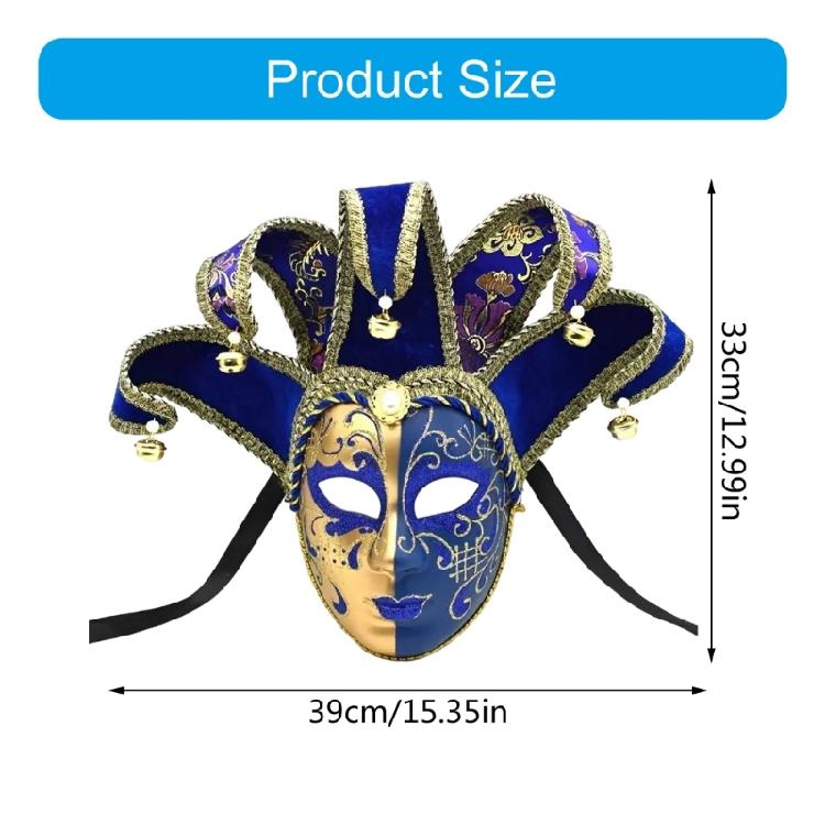 Halloween Kostüm Maske Karnevalsmaske Maskerade Maske Party Maske Venezianische Maske Narrenmaske Mardi Gras Maske