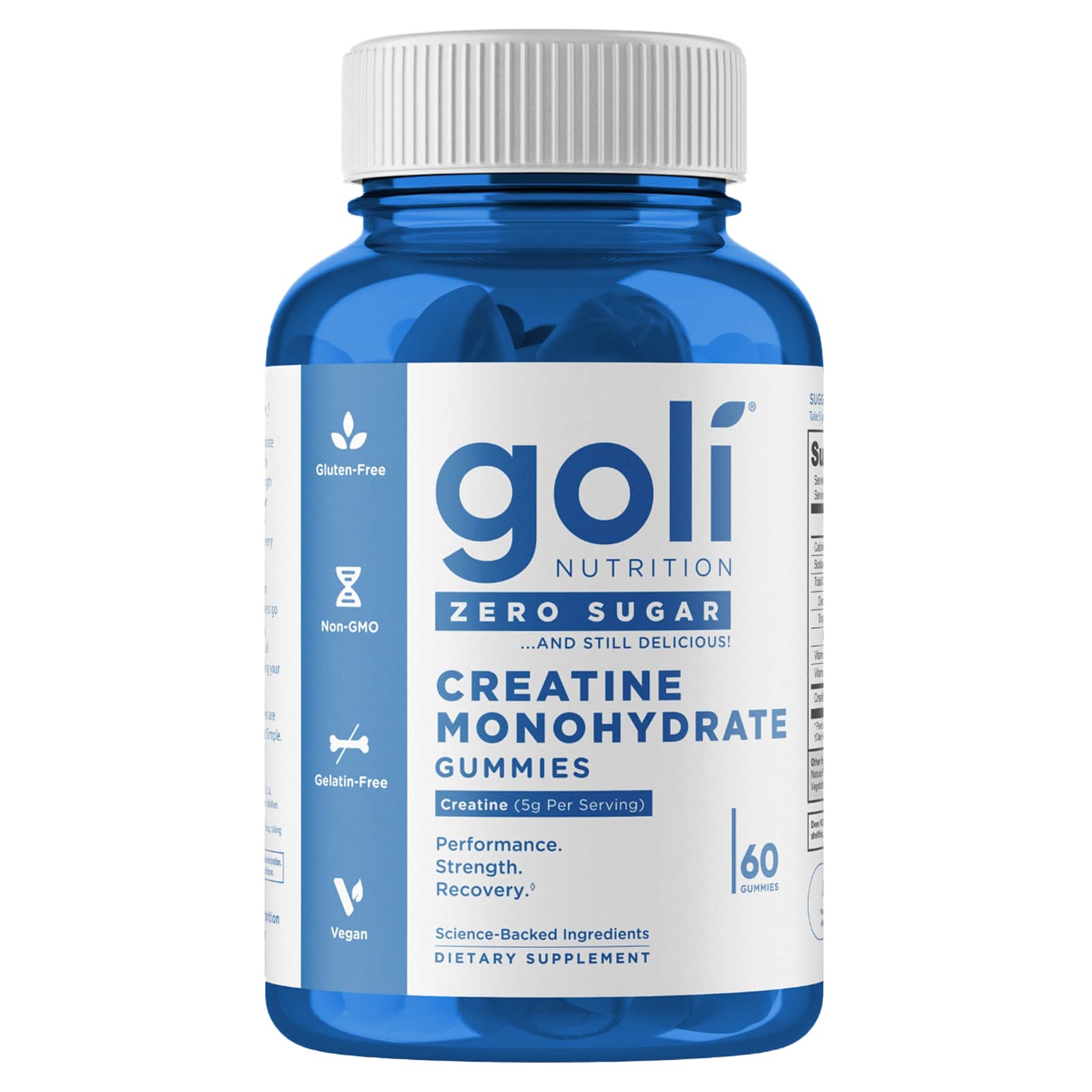 

Goli Nutrition, Creatine Monohydrate Gummies, 60 Gummies