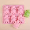 6 Cavity Turtles Ice Tray,Ice Cubes Molds,3D Tortoises Sea Turtles Silicone Mold,DIY Plaster Turtle Figurine Mold For Kitchen