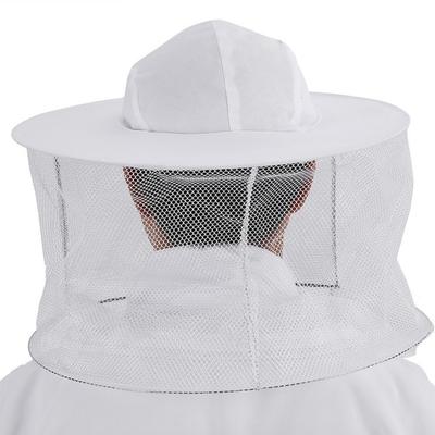 Professioneller Imker Anzug Bienenanzug Anti-Bienen Schleier Haube Hut Imkeranzug Overall Elastische Bündchen Atmungsaktiv Bienenabweisende Kleidung