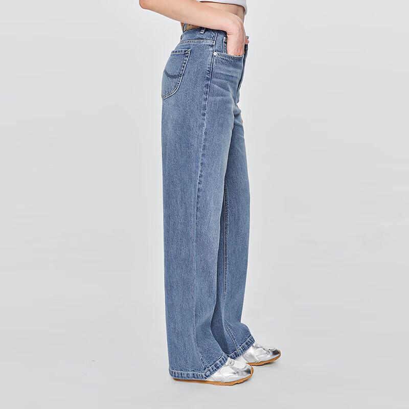 Lee 428 Women's Mid-Blue Straight Jeans