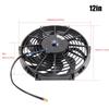 VVORHSBELL [High Airflow] Universal Electric Engine Cooling Fan, 12-inch Radiator, Push-Pull Type, 12V, Slim, Engine Cooling Radiator/Intercooler (12-