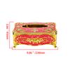 Elegant Tissue Box Cover Chic Napkins Case Holder Hotel Home Desktop Organizer