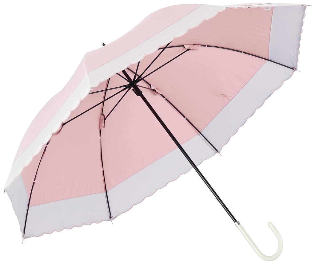 Esta MOONBAT Beauty Shield Light Long Premium Light Long Umbrella for Sun and and UV Model Rib 50cm Parasol, Two-Tone, Blocking, Rain, Heat, Light,