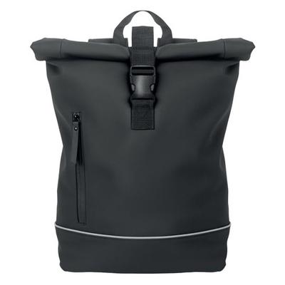 MidOcean Laptosa Roll Top PU Laptop Backpack