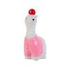 Miniature Cartoon Alpaca Resin Figurines: Small Sheep Ornaments for Desktop or Car Décor