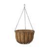 Takasho Qsui AQUA Hanging Planter, Water Supply Basket, Double Water Supply and Breathability, Palm Fiber Polyethylene, PQA-01