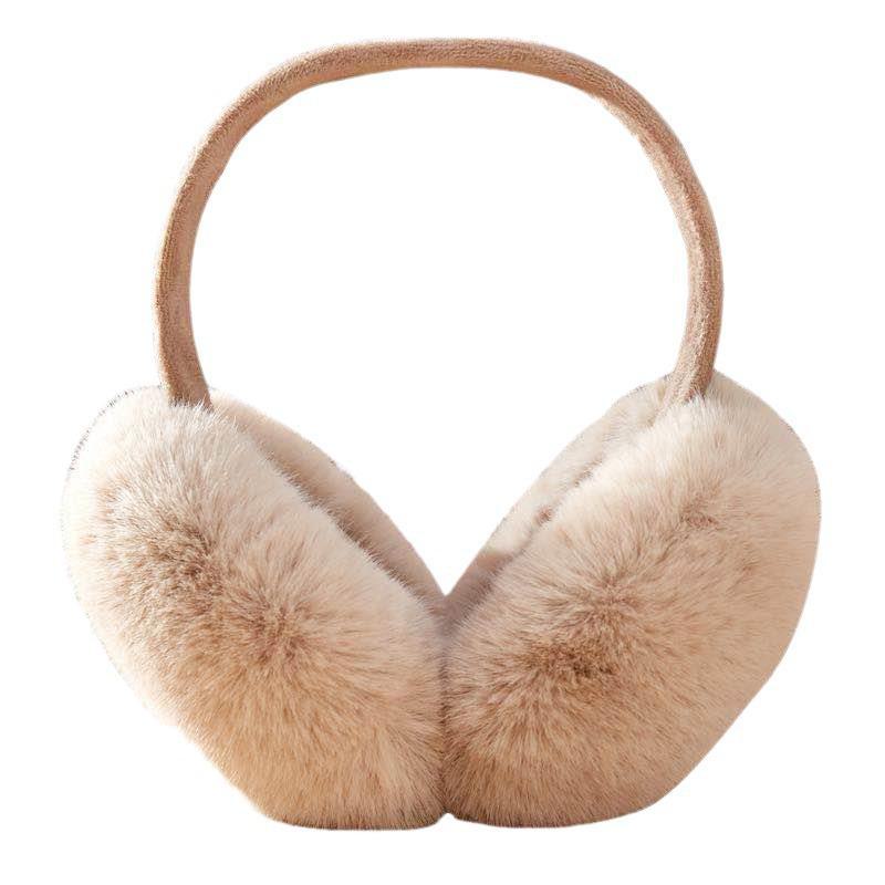 2024 Women's Winter Plush Foldable Earmuffs - Fashionable Antifreeze Ear Protection
