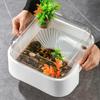 1Pcs Transparent Turtle Tank with Sun Platform, Desktop Home Decoration Simple Reptile Habitat Box