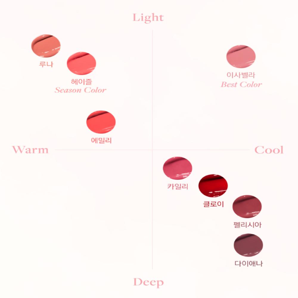 Dear dahlia Lip Paradise Sensual Lip Glow 3.3g