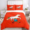 Horse Child Journey Print 3Pcs Bedding Setduvet Cover With 2 Bedropillowcase Home Birthday Gift