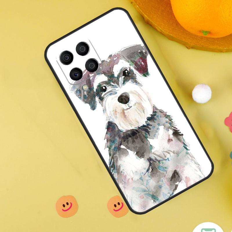 Lovely Dogs Schnauzer Case For Samsung Galaxy M15 M35 M55 M11 M14 M34 M54 M31 M13 M53 M51 M12 M32 M52 M16 M36 M56