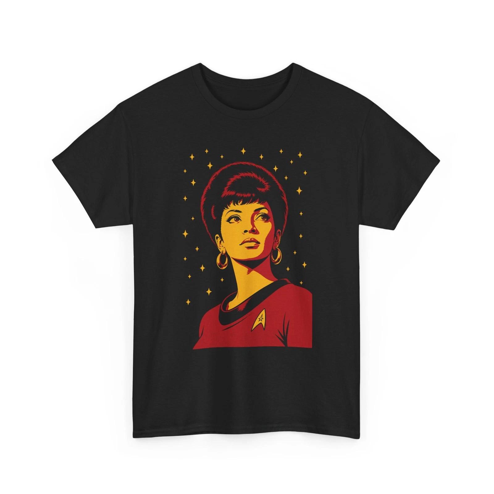 Lt. Nyota Uhura - Star Trek Fan Iconic Graphic Gildan Cotton Tee L