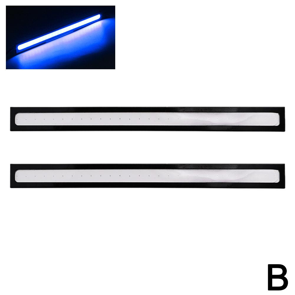 1PCS 17CM LED DRL Waterproof Driving Daytime Running Lights Strip 12V COB LED Car Aluminum Stripes Lights