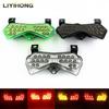 For Kawasaki ZX-6R ZX6R 2003 2004 Z750 2003-2006 Z1000 2003-2005 03 Motorcycle LED Rear Taillights Brake Tail Turn Signal Light