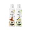 Biomidas 100% reines Mandelöl 100ML & Olivenöl 100ML Kombipackung für schnelles Haarwachstum, gegen Haarausfall, Spliss & fördert weicheres & glänzenderes Haar (Pac