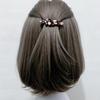Geometric Rhinestone Crystal Hair Clip - Korean Style Celebrity Trend for Bangs and Straight Hair