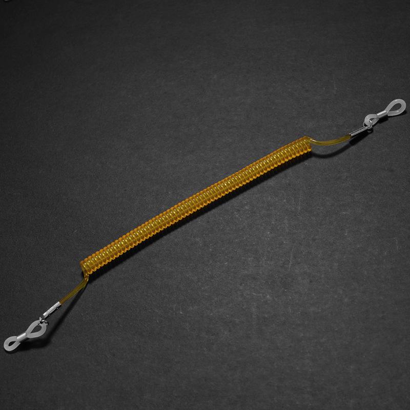 Pu Spring Wire Glasses Rope Sports Telephone Wire High Elastic Telescopic Spiral Wire Children's Spring Fixed Glasses Rope