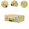 Aluminum Alloy Case Document Storage Box Hard Shell Briefcase for Outdoor Men Mic