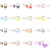 Trendy Stylish Irregular Sunglasses For Parties And Festivals With Uv380 Protection