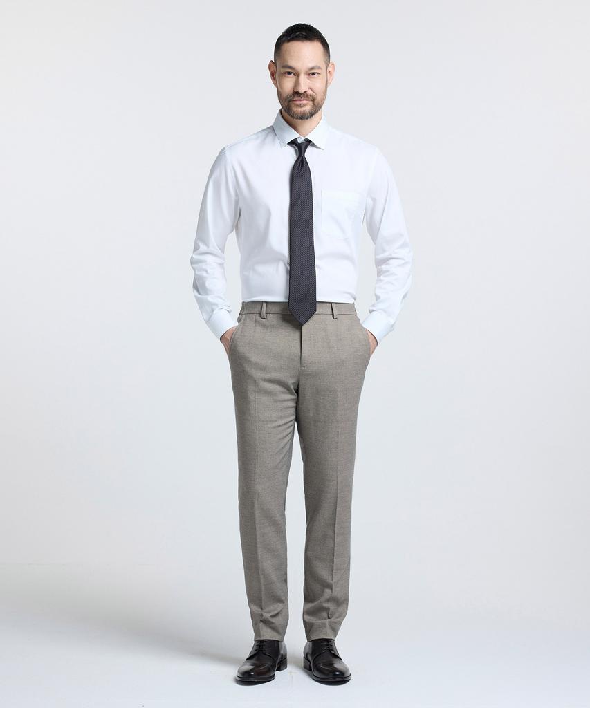 STCO Diems Soft Touch Melange Twill Slacks_Beige (Classic Fit)