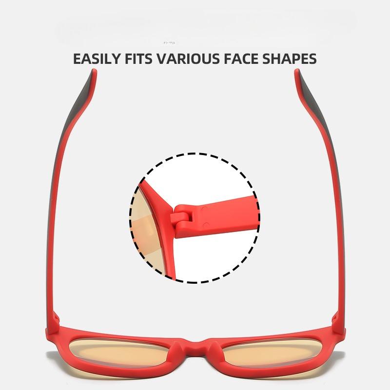 2026 New Square-Frame Night Vision Presbyopia Glasses Unisex High-Definition Anti-Blue Light Reading Eyewear +1.0 To +4.0