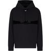 Velvet Eagle Logo Cotton Stretch Fitted Long Sleeve Hoodie Men Hoodies Black EM001065-AF10013-UC001